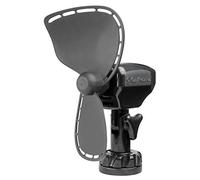 Ventilateur Ultime de SEEKR par Caframo. 12V câblage Direct. sans Gril et Fonctionnement Silencieux. Conception de Lames Antichoc FingerSafe. 2 Vitesses. Fabriqué au Canada, Nor