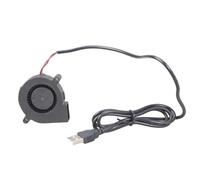 Ventilateur USB 50 x 50 x 15 mm, 4300 tr/min, 5 V, refroidissement pour équipement informatique, dissipation efficace de la chaleur, refroidissement moteur à roulement d'huile