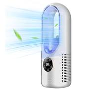 Ventilateur Usb Multifonction Sans Pale, Ventilateur De Refroidissement À 6 Vitesses Avec Minuterie, Ventilateur Vertical Sans P