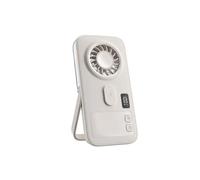 Ventilateur USB portable brumisateur mini, silencieux, humidificateur, 4 vitesses, refroidisseur air, écran numérique, compact,blanc