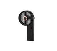 Ventilateur USB rechargeable portable Réglable Eventail suspendu avec Banque de puissance noir