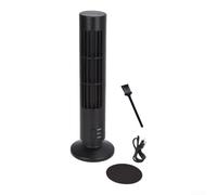 Ventilateur USB sans pales haute puissance type tour fonctionnement silencieux pour la maison, le bureau, le bureau, refroidissement sans danger pour les enfants et les animaux domestiques, matériau