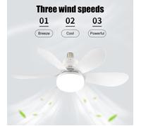 Ventilateur ,Ventilateur de plafond avec lumière,40W Pour salon et chambre-TPYE E27