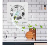 Ventilateur Ventilation extracteur Extraction Aérateur Toilettes Salle Bain Cuisine Mural