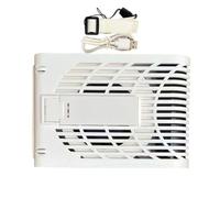 Ventilateurs à clip - Ventilateur de taille | Ventilateurs personnels refroidissant rechargeable | Accessoires de camping rechargeables Petits gadgets de refroidissement à 3 vitesses pour hommes