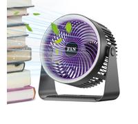 Ventilateurs de bureau - Mini ventilateur oscillant | Refroidisseur de tabl | Petit ventilateur de table pour mur de chevet intérieur, extérieur, accessoires de , déplacements, voiture