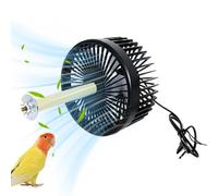Ventilateurs de cage pour chiens 2 Vitesses Flux Aérien Indirect Silencieux | Ventilateur rafraîchissant de cage à chien pour chats, perroquets, perruches, calopsittes, conures, loriquets et insép