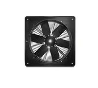 Ventilateurs muraux axiaux série EQ MD T avec protection IP55 jusqu'à 9000 m³/h de débit d'air