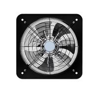 Ventilation Ventilateur d'extraction de projet haute puissance 12 pouces/14 pouces, hotte forte for cuisine, Garage, centre commercial, fenêtre(41.5 * 41.5cm)