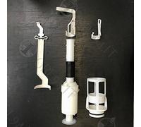 Ventilkit Medusa pour mécanismes de chasse d'eau encastrés, 2 pouces, avec robinet à bille