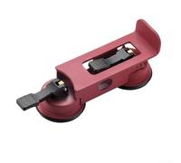 Ventouse de réparation de sol à double griffe pour sols en bois, poignée solide pour réparer les crevasses jusqu'à 8 cm, outil durable en alliage et ABS pour parquet, carrelage et