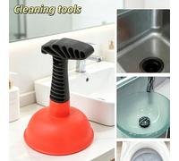 Ventouse de toilette, débouchage d'évier et de drain, outil de retrait de bouchon de tuyau et collecteur de cheveux - Un dispositif d'aspiration compact et durable conçu spécifiquement pour le nettoya