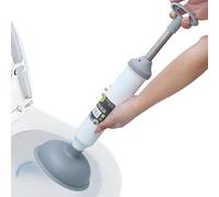 Ventouse de Toilettes Déboucheur Puissant à Haute Pression | Ventouse Robuste pour Toilettes Pour Salle de Bain Cuisine Douche Lavabo Évier Drain Canalisation