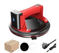 Ventouse électrique pour le vide, capacité de charge de 200 kg, matériau en caoutchouc durable, emballage en carton rouge, poids : 20 kg