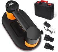 Ventouse électrique - Ventouse 27 cm - Écran LCD - Capacité de charge 300 kg - Fonctionnement sur batterie - Pour carreaux rugueux - Pour verre