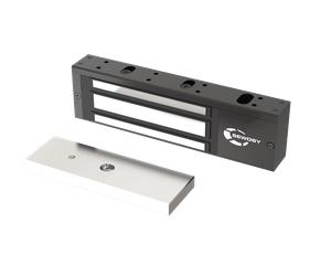 Ventouse électromagnétique en applique 500 daN 12/24V DC NF S 61-937 - Noir - SEWOSY - V550N