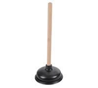 Ventouse en Bois Déboucheur WC Naturel & Noir