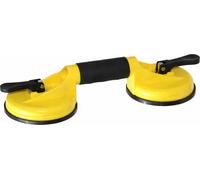 Ventouse Haupa avec double ventouse Ø 120 mm, capacité de charge jusqu'à 80 kg, 1 pièce.