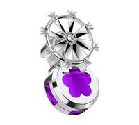Ventouse Parfum Voiture Pour Bouche d'Aération, Désodorisant 5ml Pour Voiture Avec Clip, Clip Ventilateur Portatif, Diffuseur de Parfum Intérieur, Décoratif à Parfum Persistant
