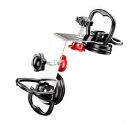 Ventouse pour carrelage - 1 pièce - Pour fixation de verre - Outil d'installation professionnel - Équipement de positionnement sous vide robuste (2 tasses)