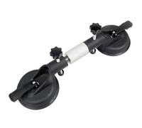 Ventouse sous vide, extracteur de bosses en aluminium robuste - Poignée de plaques sous vide pour supports en verre et crochets | Pour revêtement de sol en granit, miroir, bois, métal