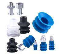 Ventouse sous vide ondulée série FG, 5 pièces, matériaux en silicone et caoutchouc nitrile importés FG-3/7/9/12/14