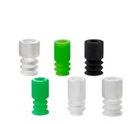 Ventouse sous vide pneumatique ZP2/ZP4 BT5 BT 7, buse d'aspiration en Silicone, Machine de moulage par Injection, mandrins de manipulateur, 50 pièces