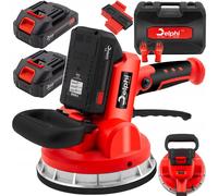 Ventouse Vibrante pour Carrelage 1000W - Niveleur Électrique avec 2 Batteries 21V - Delphi Tools®