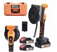 Ventouse Vibrante Sans Fil OM21V - 21V | 800W | 120 kg | Batterie Lithium | Pose Précise Carrelage | Mallette Incluse