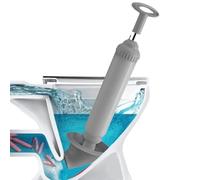 Ventouse WC Deboucheur Canalisation Professionnel Pompe pour Déboucher Gris | Toilettes à Pression, Caoutchouc Pompe, pour Déboucher, Lavabo Baignoire