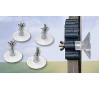 Ventouses fixation panneau solaire OPTIMATE, jeu de 4