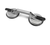 Ventouses sous vide, Ventouse sous vide lève-verre, plaque de ventouse for carreaux céramique, aspiration horizontale 50-155KG, outil construction couture(Double claw 100kg)