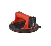 Ventouses, Ventouse Sous Vide Électrique De 8 Pouces, À Roulement 200kg, Levage Robuste For Le Manuel Carreaux Granit Et Verre pour levage/extracteur de bosses(Red,1battery)