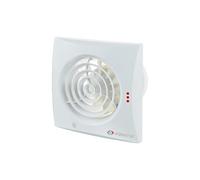VENTS VEN-100-QUIET Extracteur d'air silencieux pour salle de bain ou cuisine 100 mm Blanc