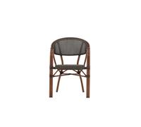 Venture Design Chaise de café Vila Noir