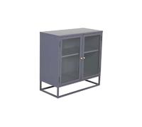 Venture Home - Buffet Bakal - 2 portes en acier - Gris