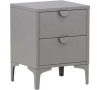 Venture home Chevet 2 tiroirs - Gris clair