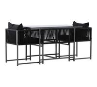 Venture home ensemble balcon Noto - Noir
