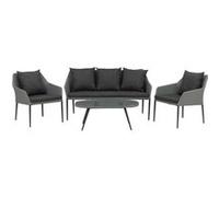 Venture home salon de jardin 5 places - Gris foncé