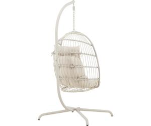 Venture Home Fauteuil oeuf avec coussin Trezza