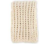 Venture Home - Jeté de canapé grosse maille en polyester Kate 170 x 130 cm Beige Blanc G