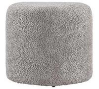 Venture home Pouf rond scandinave - Gris