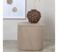 Venture Home Pouf Piff Teddy Beige