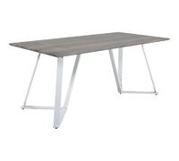 Venture home Table à manger Marina - Blanc gris