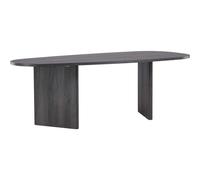 Venture home table à manger ovale - Noir