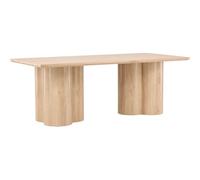 Venture home Table à manger rectangulaire - Beige