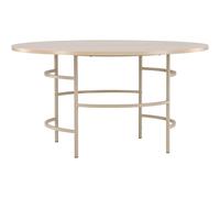 Venture home Table à manger ronde - Beige