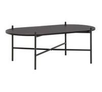 Venture home Table basse ovale scandinave - Noir