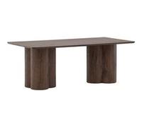 Venture Home – Table basse Olivia – design 120 cm – Mocca
