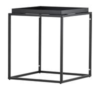 Venture Home Table d'appoint Porto Alegre métal 51 cm Noir